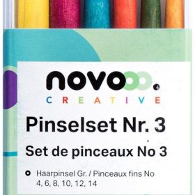 NOVOOO Pinselset Nr. 3 93942-9904 6-teilig