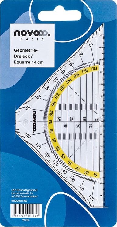 NOVOOO-E-110130-MTH-9010729001821 NOVOOO Geodreieck 14cm E-110130 MTH – Hochwertig & günstig bei ShopDeca