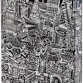 NUUNA Notizbuch Graphic L 52040 LONDON, 165x220, dotted