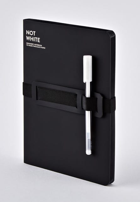 NUUNA-54532-4260358554532 NUUNA Notizbuch Not White A5 54532 Black,blanko,176 S. – Hochwertig & günstig bei ShopDeca