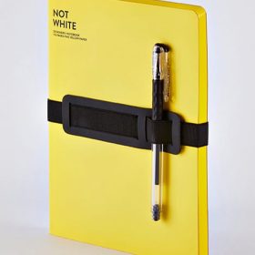 NUUNA Notizbuch Not White A5 54990 Light Yellow,blanko,176 S.