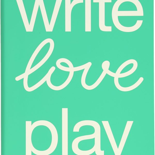 NUUNA Notizbuch Graphic L 56383 WRITE LOVE PLAY 256 Seiten