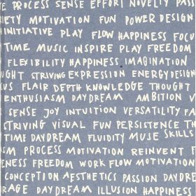 NUUNA Notizbuch Graphic L 56468 WORLD PLAYS 256 Seiten