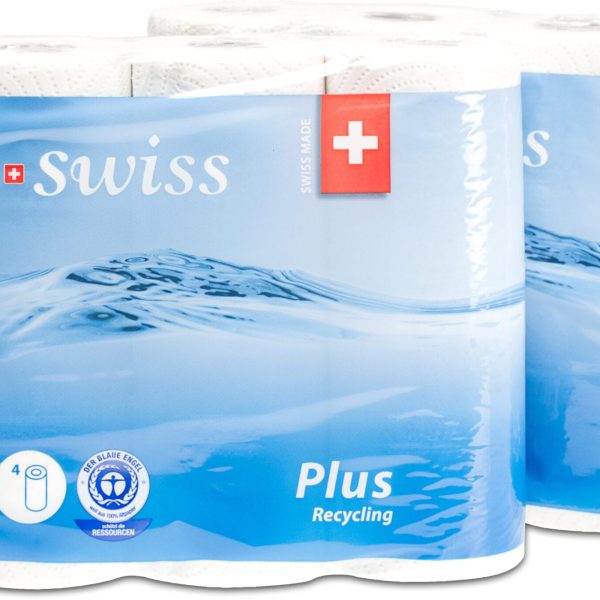 OECO SWISS Haushaltspapier Plus 3388517 4 Rollen