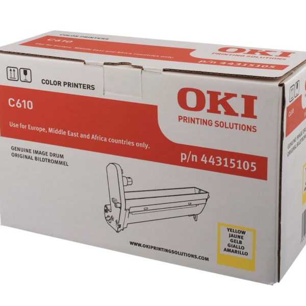 OKI Drum yellow 44315105 C610 20'000 Seiten