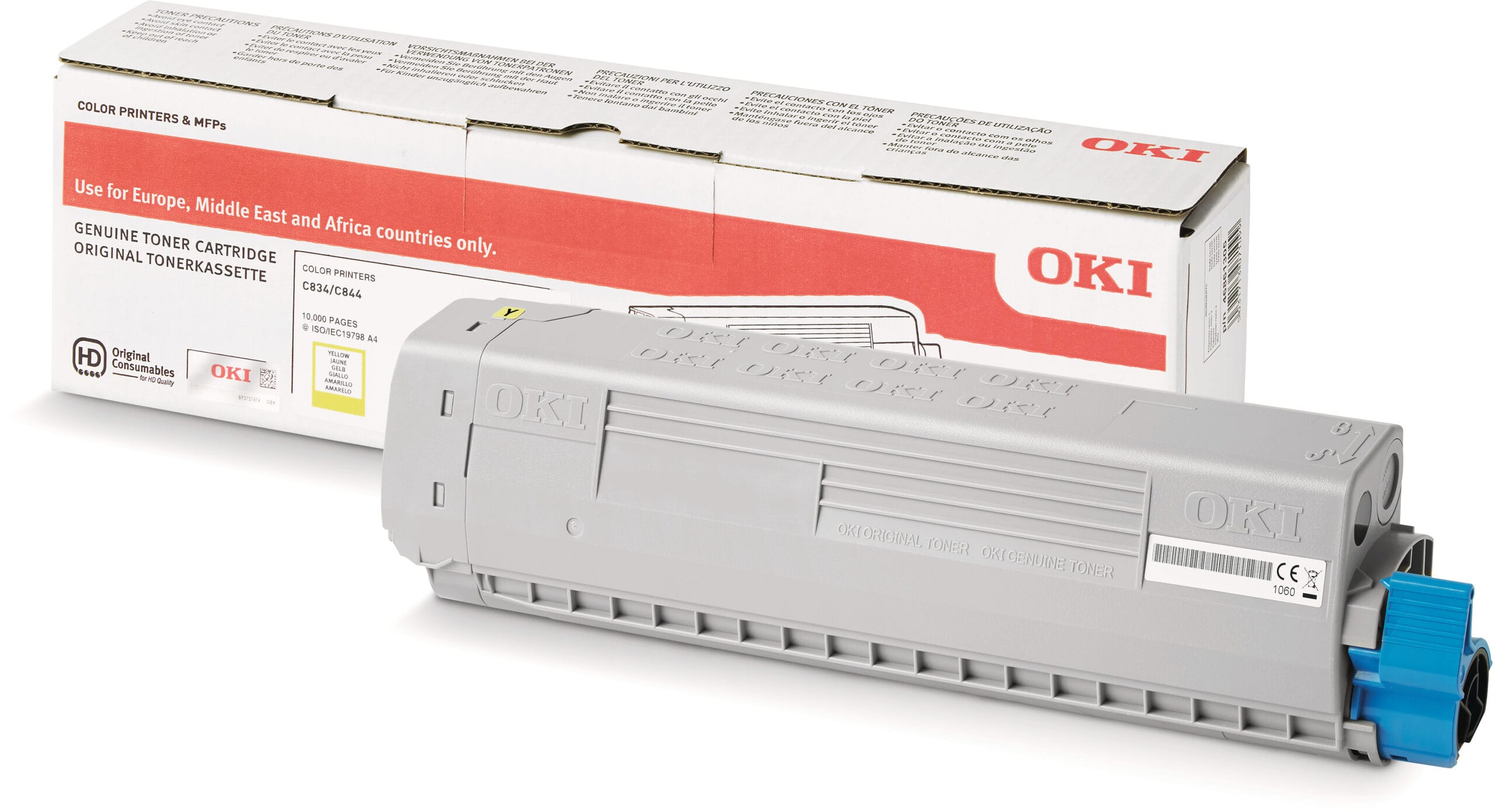 OKI-46861305-5031713071099 OKI Toner yellow 46861305 C834/844 10'000 Seiten – Hochwertig & günstig bei ShopDeca
