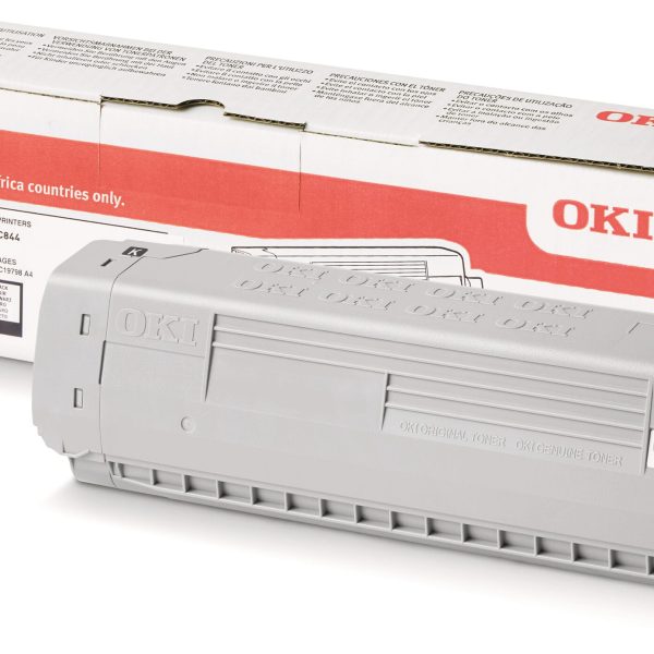 OKI Toner schwarz 46861308 C834/844 10'000 Seiten