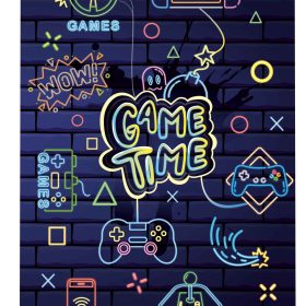 ONLINE Notizbuch Game Time A5 10143/6 gepunktet, 80gr. 96 Blatt