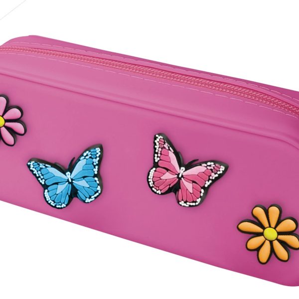 ONLINE Schlamperetui 10154/6 Butterfly Pins, Silikon