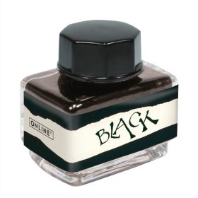 ONLINE Tintenglas 15ml 17116/3 Black
