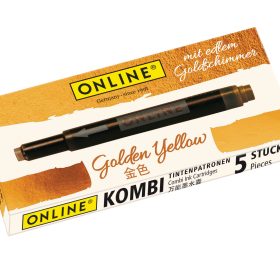 ONLINE Tintenpatrone Kombi 17178/12 golden yellow
