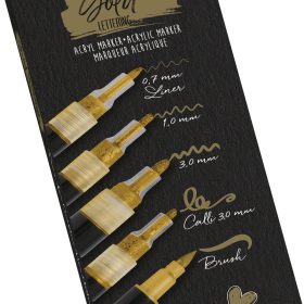 ONLINE Gold Lettering Set 18517 5-teilig