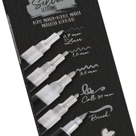 ONLINE Silver Lettering Set 18518 5-teilig