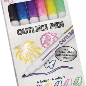 ONLINE Outline Marker 18616 6 Farben