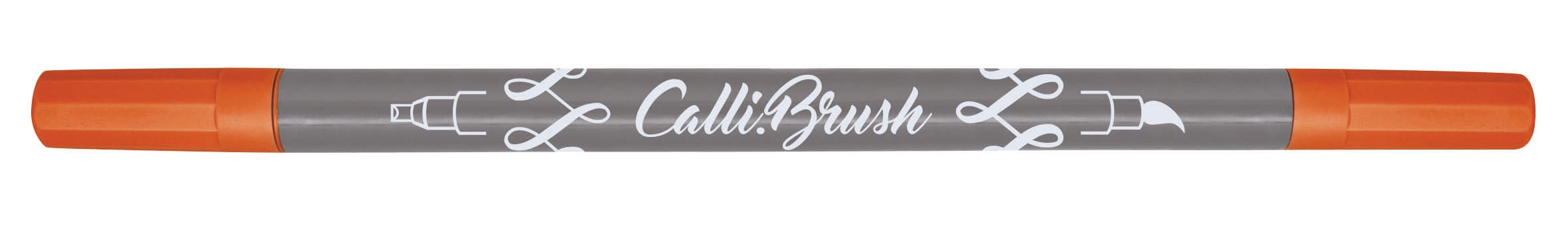 ONLINE-19075-6-4014421190758 ONLINE Callibrush Pen DoubleTip 2.0mm 19075/6 Chili – Hochwertig & günstig bei ShopDeca