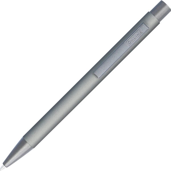 ONLINE Kugelschreiber Soft Metal M 21731/3D pure grey