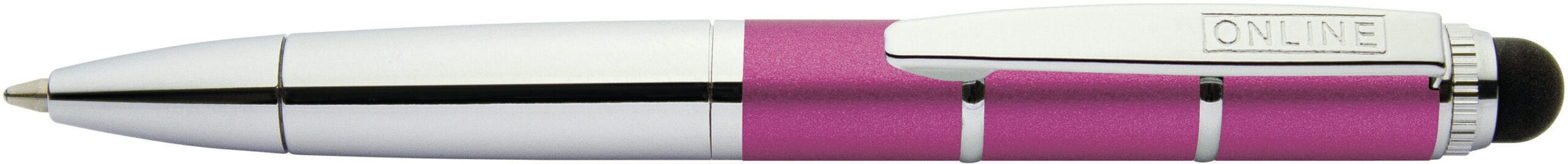 ONLINE-33661-3D-4014421336613 ONLINE Drehkugelschreiber M 33661/3D Piccolo Metallic Pink – Hochwertig & günstig bei ShopDeca