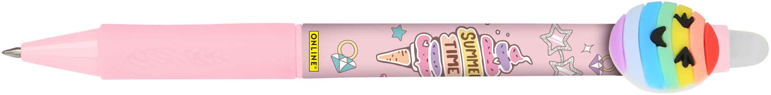 ONLINE-35418-3D-4014421354181 ONLINE Gelschreiber magiXX Fun Ball 35418/3D schreibfarbe blau 0.7mm – Hochwertig & günstig bei ShopDeca