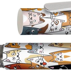 ONLINE Rollerball Campus II 0.7mm 61367/3D Fluffy Cats, blau