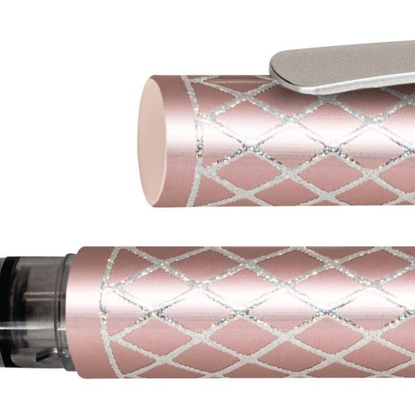 ONLINE Rollerball Campus II 0.7mm 61408/3D Diamond Rose blau