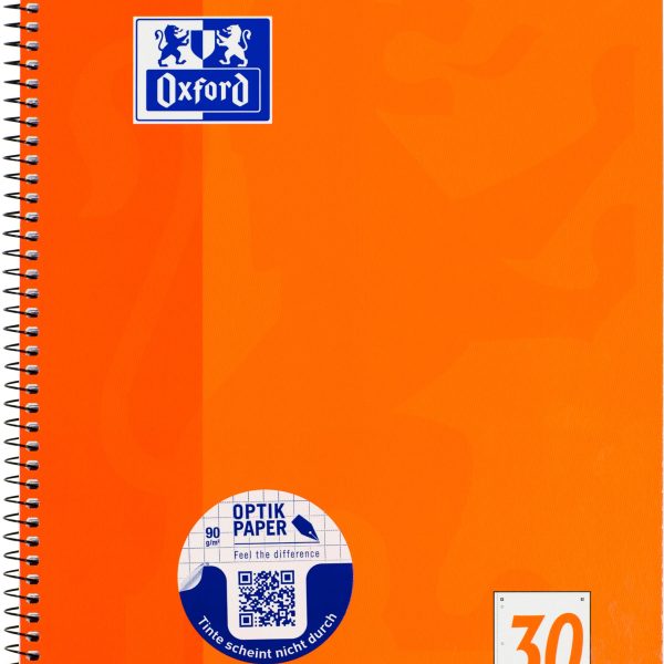 OXFORD Collegeblock A4+ 100050359 blanko,90g 80 Blatt