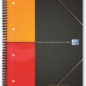 OXFORD Meetingbook A4+ 100100362 kariert 5mm, 80g 80 Blatt