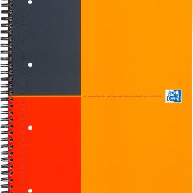 OXFORD Spiralbuch A4+ 100104036 liniert 6mm, 80g 80 Blatt