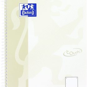 OXFORD Collegeblock TOUCH A4+ 400132395 dotted, light stone 80 Blatt