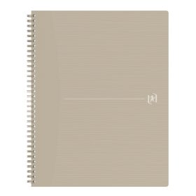 OXFORD Origins Spiralheft 400150009 A4+, kariert 70 Blatt, beige