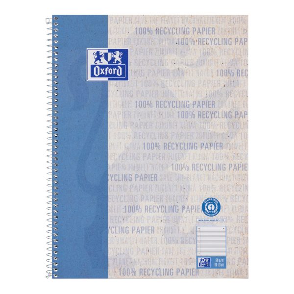 OXFORD Collegeblock Recycling A5 400159376 liniert, 90g 80 Blatt