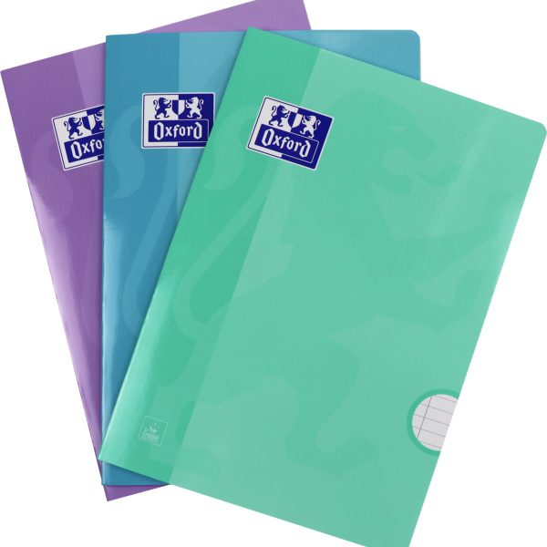 OXFORD Schulheft A4 400171663 liniert ass. 3 x 36 Blatt