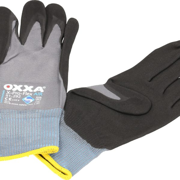OXXA Handschuh Pro-Flex Air Gr. L 51.292.09 Nylon, schwarze Microschaumb.