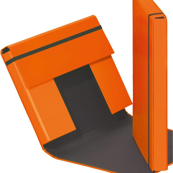 PAGNA Sammelbox Trend A4 21308-09 Gummizugverschluss orange