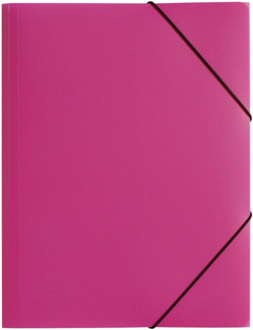PAGNA Gummibandmappe Trend A4 21613-34 3 Klappen rosa