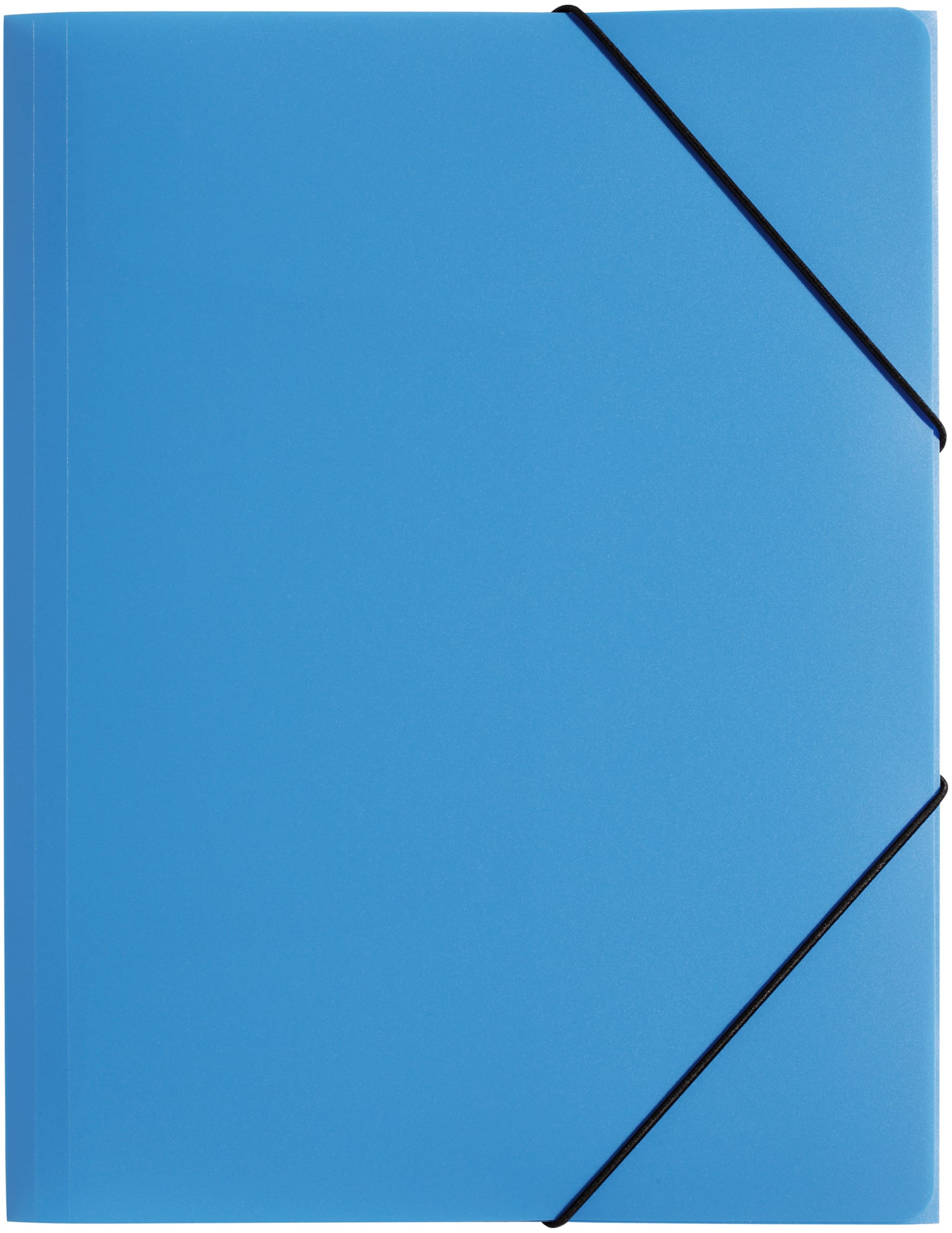 PAGNA-21638-13-4009212038012 PAGNA Gummibandmappe Trend A3 21638-13 hellblau 3 Klappen – Bild 1