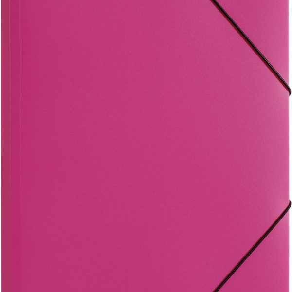 PAGNA Gummibandmappe Trend A3 21638-34 rosa 3 Klappen