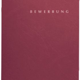 PAGNA Bewerbungsmappe Select 22002-01 rot 3-teilig