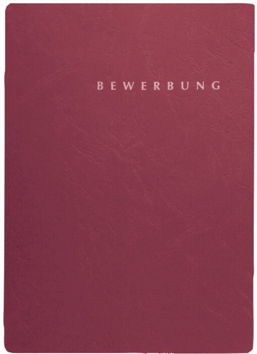 PAGNA Bewerbungsmappe Select 22002-01 rot 3-teilig