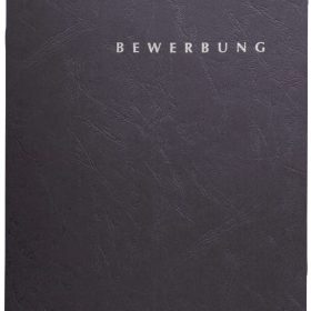 PAGNA Bewerbungsmappe Select A4 22002-04 schwarz 3-teilig