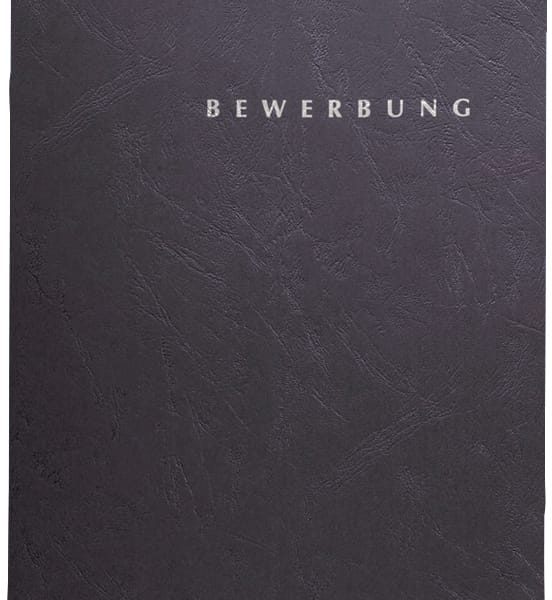 PAGNA Bewerbungsmappe Select A4 22002-04 schwarz 3-teilig