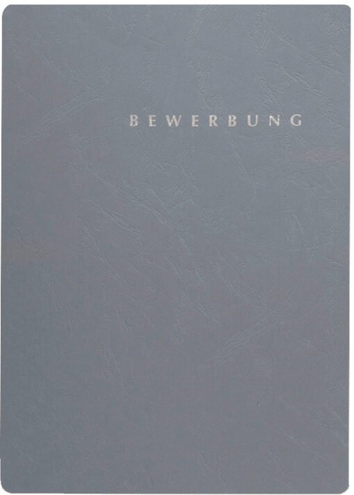 PAGNA Bewerbungsmappe Select A4 22002-06 grau 3-teilig