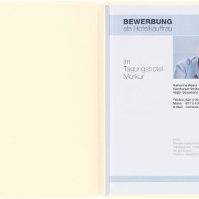 PAGNA Bewerbungsmappe Solo A4 22006-09 beige 5mm