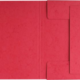 PAGNA Gummibandmappe A4 24007-01 rot 3 Klappen