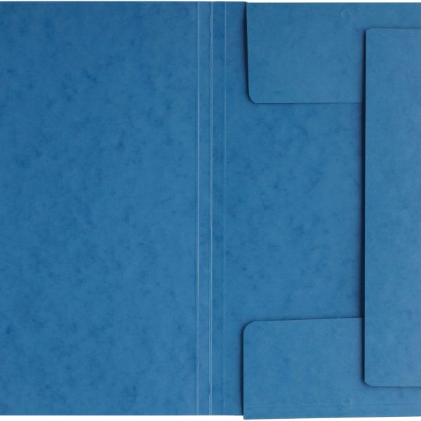 PAGNA Gummibandmappe A4 24007-02 blau 3 Klappen
