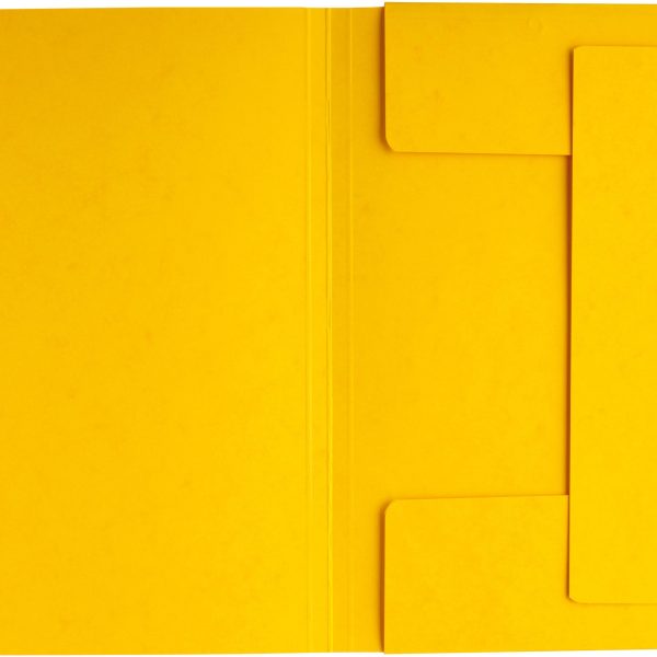 PAGNA Gummibandmappe A4 24007-05 gelb 3 Klappen
