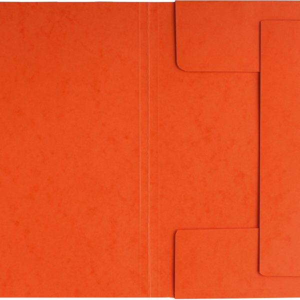 PAGNA Gummizugmappe A4 24007-12 orange 3 Klappen