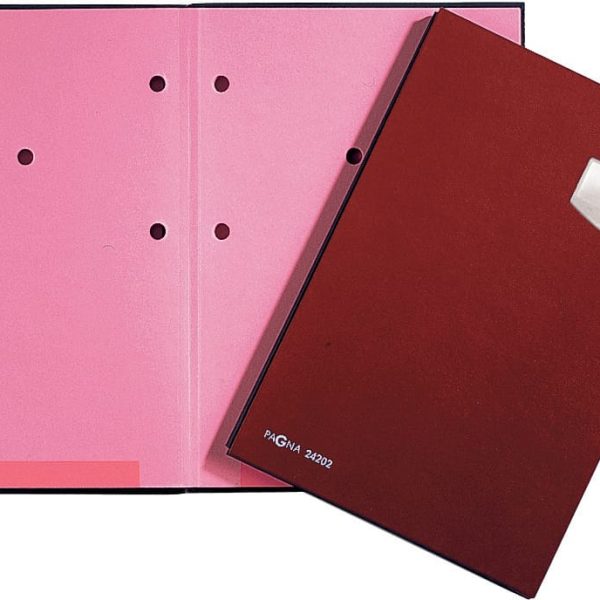 PAGNA Unterschriftenmappe De Luxe A4 24102-01 rot 10-teilig