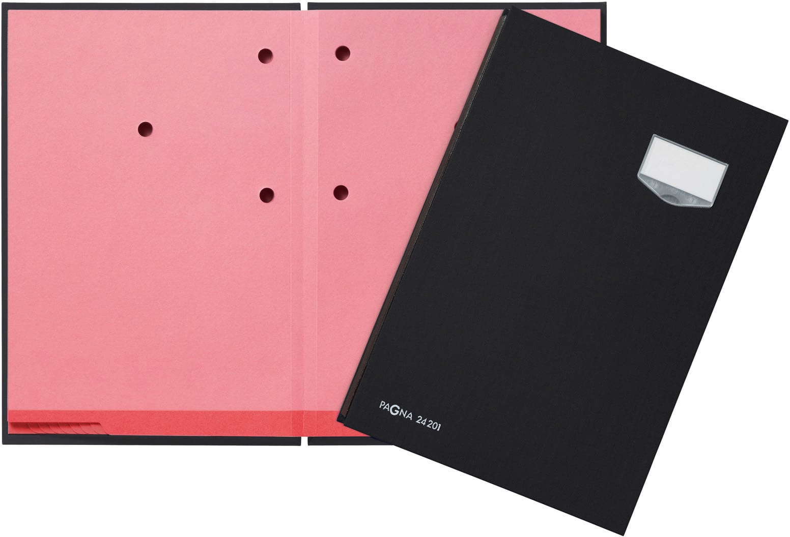 PAGNA-24102-04-4013951002913 PAGNA Unterschriftenmappe De Luxe A4 24102-04 schwarz 10-teilig – Hochwertig & günstig bei ShopDeca