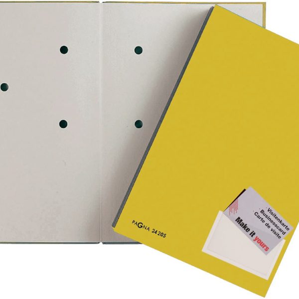 PAGNA Unterschriftenmappe A4 24205/05 gelb