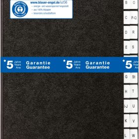 PAGNA Vorordner A4 24241-04 schwarz A-Z